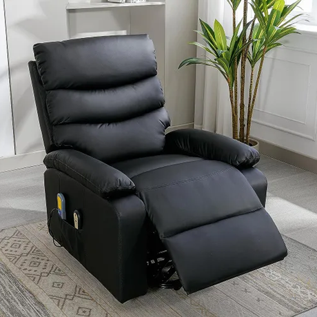Poltrona ortopédica elevatória Relax com massagem