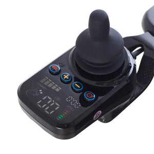 Joystick de la silla de ruedas eléctrica R820 con suspensión delantera para absorción de impactos dortomedical
