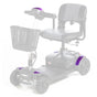 Kit de Piezas de Color Morado para Scooter Eclipse, Eclipse Plus y Eclipse Litio dortomedical