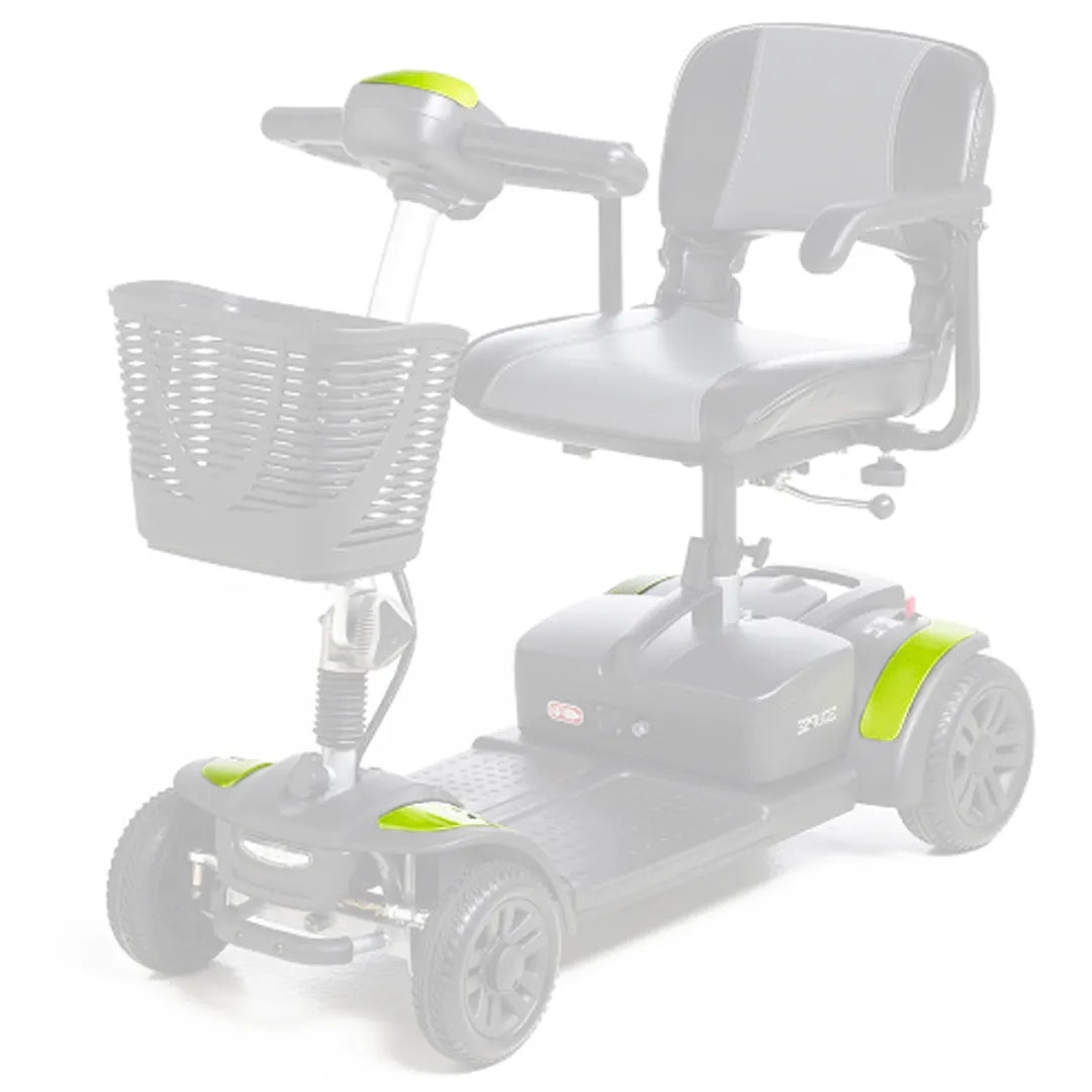 Kit de Piezas de Color Verde para Scooter Eclipse, Eclipse Plus y Eclipse Litio dortomedical