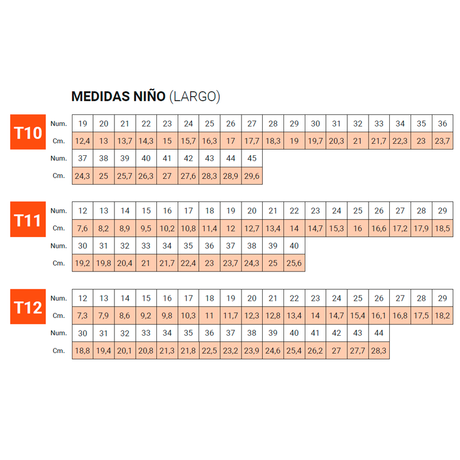 Bota infantil Calzamedi de cano curto com forma reta (tamanhos 20 a 40)