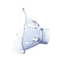 Vista lateral de la máscara para niños compatible con los nebulizadores de moretti para tratamientos respiratorios eficientes dortomedical