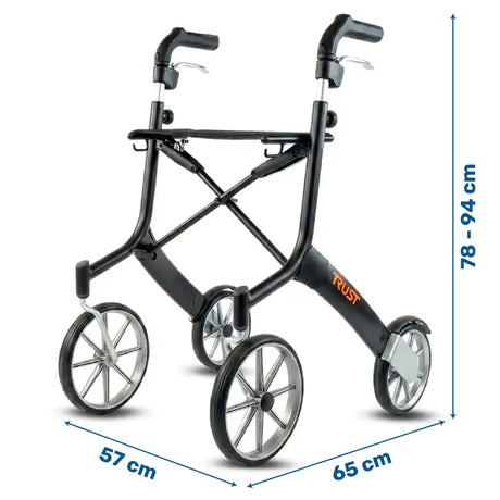Medidas especificadas del andador discreto de alta durabilidad let's go out dortomedical
