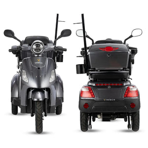 Moto eléctrica con opción de batería de litio que ofrece mayor vida útil y menos mantenimiento de Dortomedical