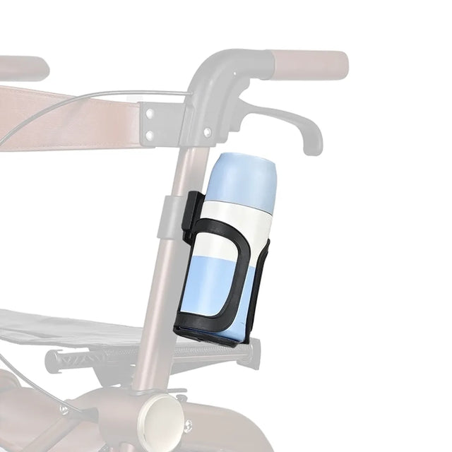 Portavasos para andador de adultos para transportar bebidas cómodamente durante el camino dortomedical