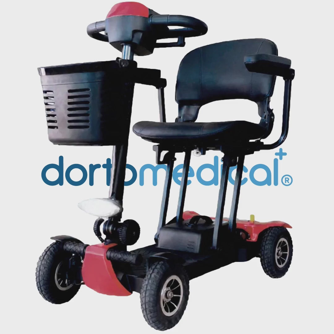 Vista 360 grados del scooter eléctrico Master dortomedical