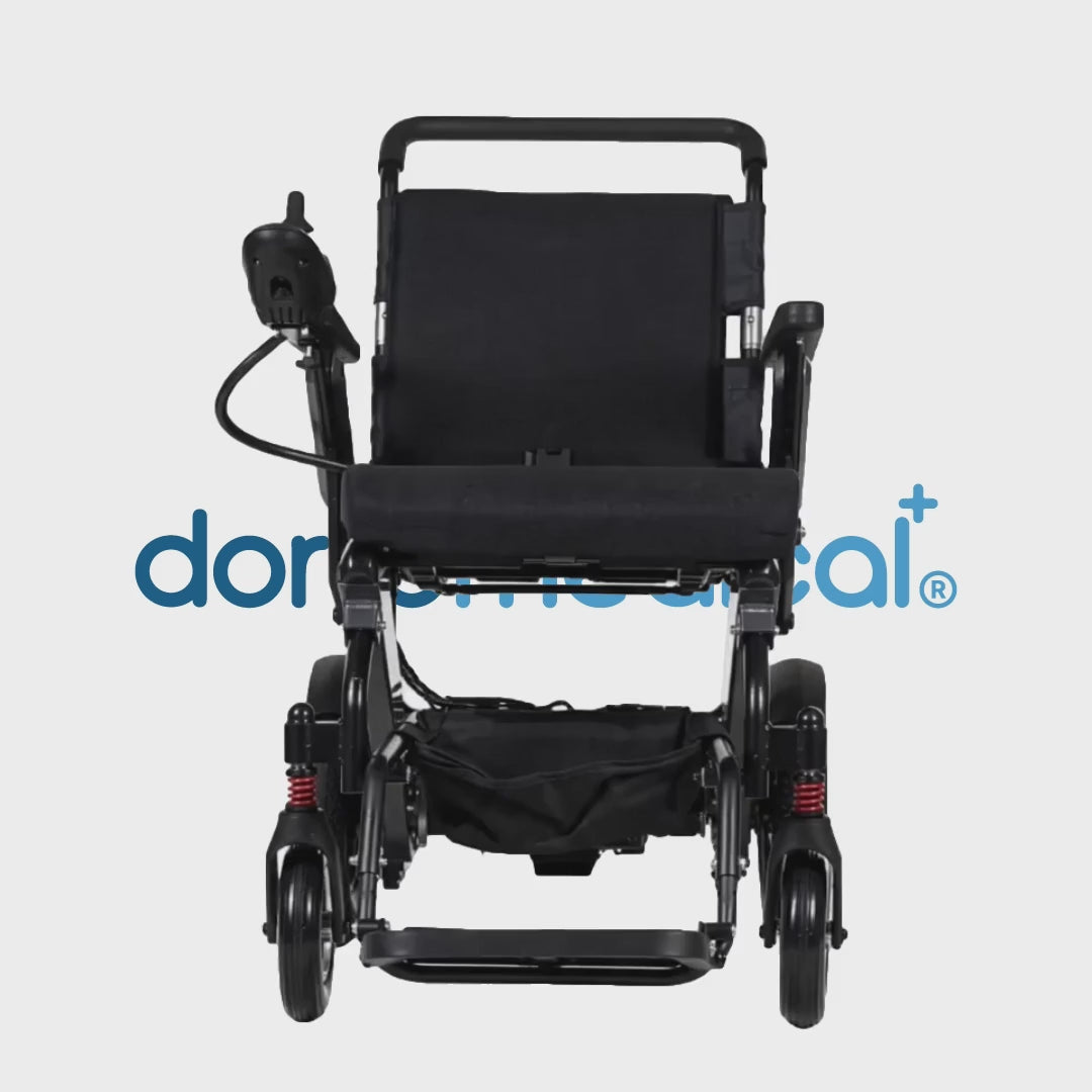 Vista 360 grados de la silla de ruedas eléctrica Litio Xtrem dortomedical