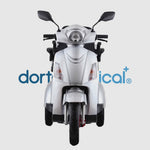 Vista 360 grados del scooter biplaza Xtrem dortomedical