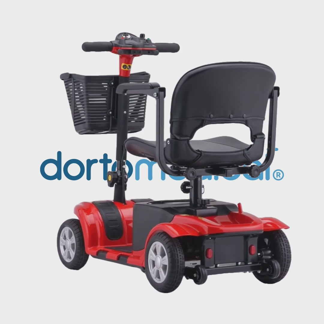 Video 360 grados del mobility scooter eléctrico de movilidad y accesibilidad Lucas Pro dortomedical
