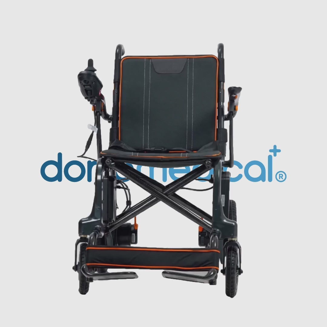 Vista 360 grados de la silla eléctrica Vera dortomedical