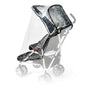Protector para silla de paseo paraguas que protege al usuario de la lluvia dortomedical