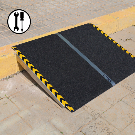 Rampa para Degrau Grande Máx. 15 cm Resistente 272 Kg