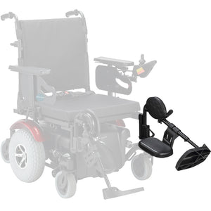 Reposapies para silla de ruedas eléctrica bariátrica dortomedical