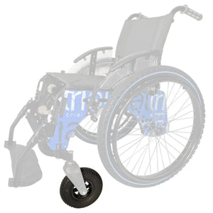 Repuesto delantero de ruedas para la silla de ruedas Country aptas para uso diario dortomedical