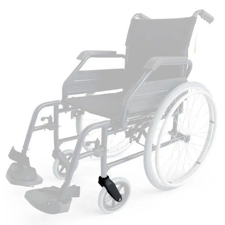 Repuesto: Horquilla con Eje de Rueda para Silla de Ruedas ST2A dortomedical