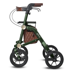 Rollator todoterreno con sistema de doble plegado compacto ideal para viajes y aventuras sin límites dortomedical