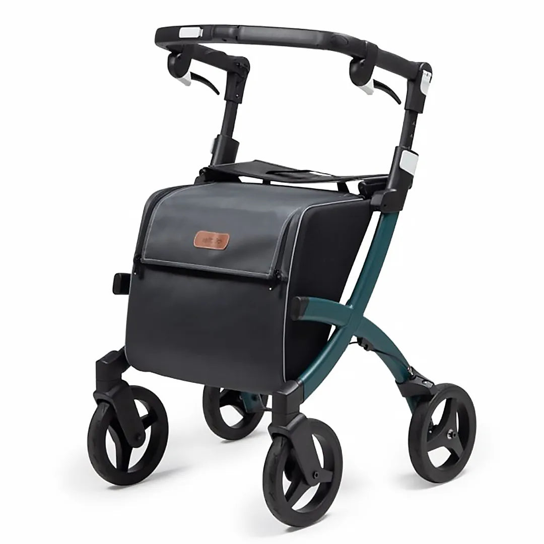 Rollz Flex verde, un andador de diseño que ofrece modernidad y soporte dortomedical