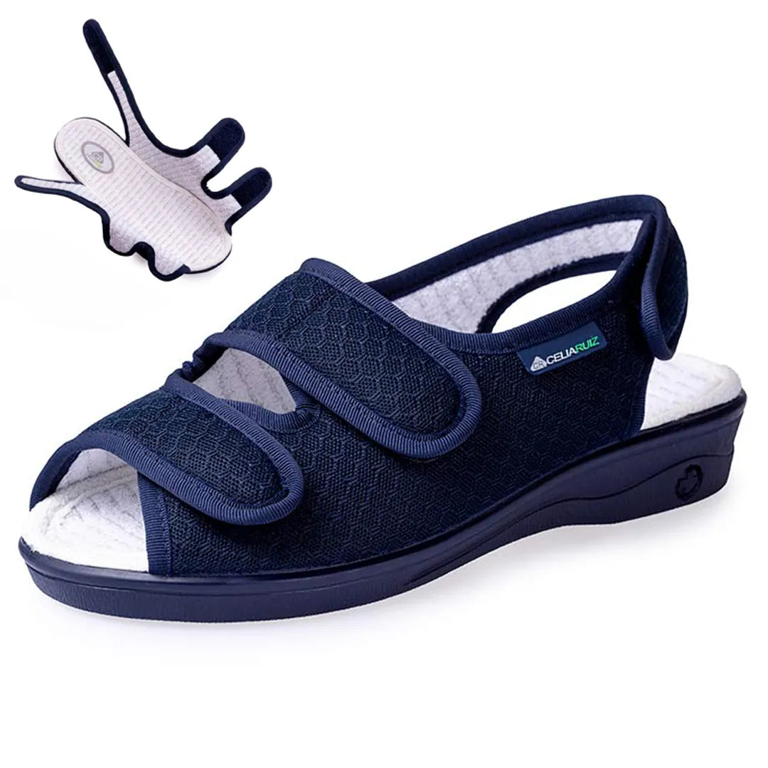 Sandalias ortopédicas de mujer fabricadas en España producto nacional dortomedical