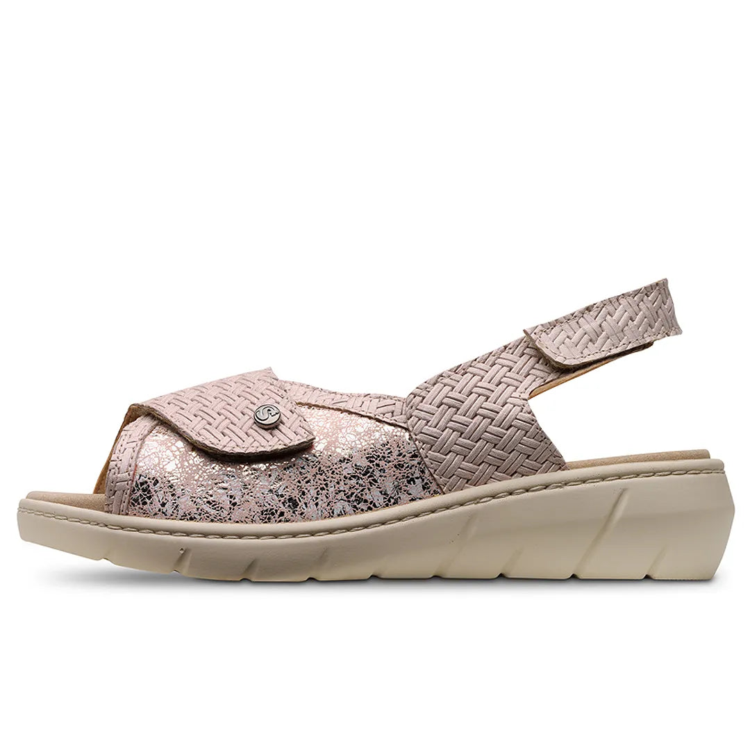 Sandalias para juanetes modernas y cómodas Saguy's dortomedical