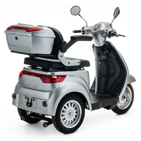 Scooter para adultos con retrovisores y bocina para mejorar la seguridad vial y visibilidad de Dortomedical