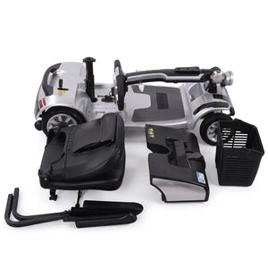 Piezas de scooter de movilidad con manillar tipo delta diseñado para una conducción menos fatigante para personas con artritis dortomedical