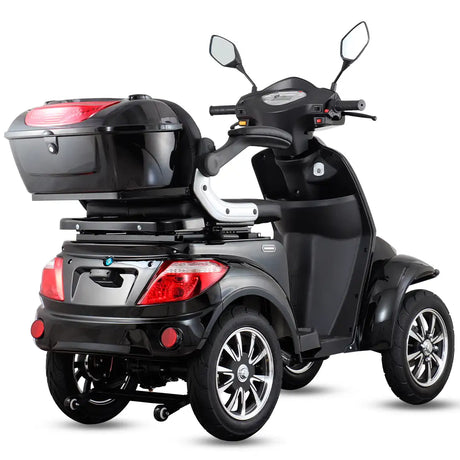 Espejos retrovisores incluidos de serie en el scooter eléctrico de alta gama Faster Neo para una mejor visibilidad en las vías dortomedical