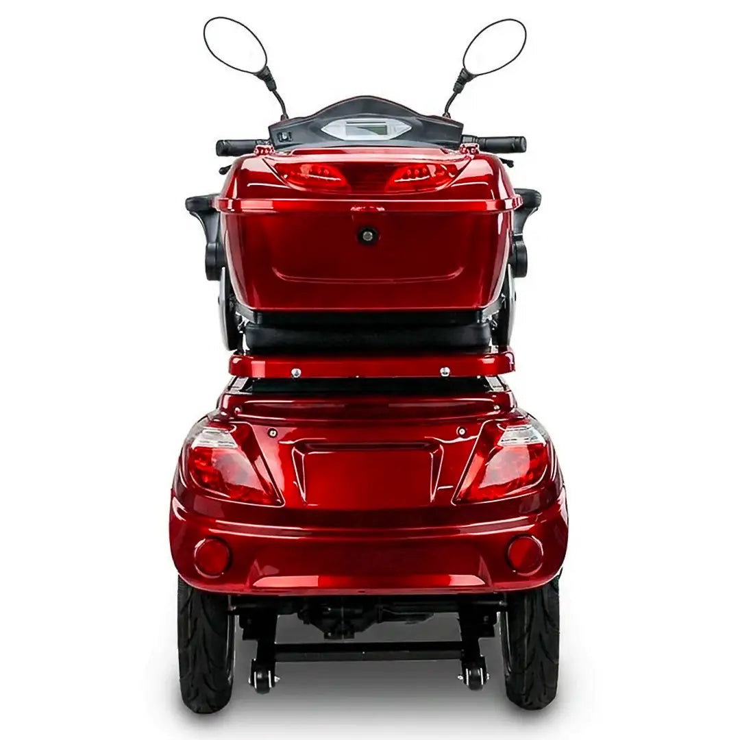Scooter eléctrico con cómodo asiento y respaldo ergonómico para reducir la fatiga dortomedical