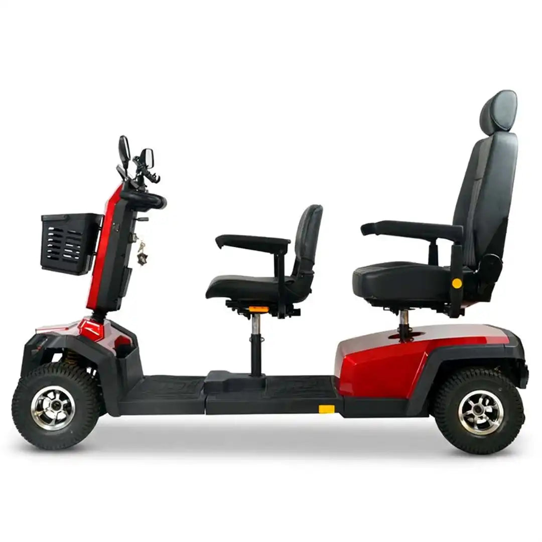 Scooter de Duplo Assento com Rodas Todo-o-Terreno DANUBIO BIPLAZA