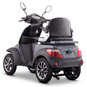 Scooter eléctrico con iluminación LED delantera y trasera para mejorar la visibilidad y seguridad dortomedical