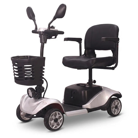 Modelo gris plata del scooter eléctrico con motos de 350W para un uso estable y potente dortomedical