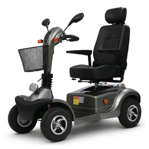 Scooter eléctrico de movilidad con asiento giratorio 360° para facilitar la entrada y salida del usuario dortomedical