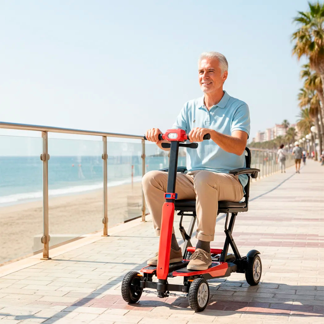 Scooter Elétrico DOBRÁVEL Leve de Magnésio e Alumínio ACE