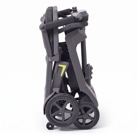 Scooter eléctrico con plegado manual tipo maleta, práctico para viajar y transportar cómodamente dortomedical