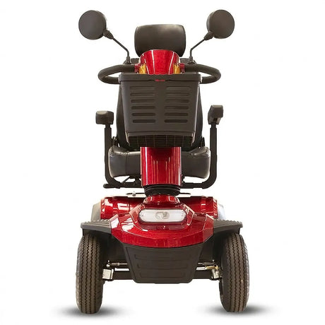 Scooter de movilidad con panel LCD digital que muestra velocidad y cuentakilómetros dortomedical