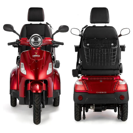 Scooter de movilidad con reposabrazos abatibles para facilitar el acceso y las transferencias de Dortomedical