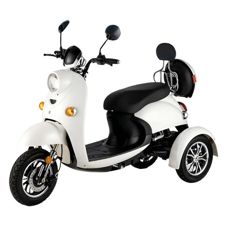 Scooter de movilidad retro con manillar de botones intuitivos para una conducción fácil de Dortomedical