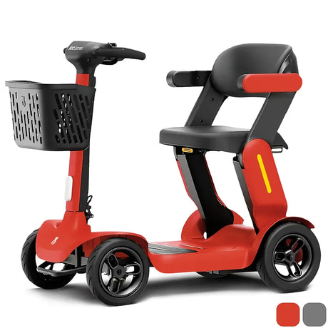 Scooter plegable inteligente con estructura resistente de aluminio y acero que ofrece una máxima durabilidad dortomedical
