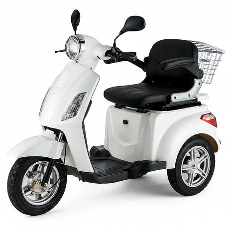 Scooter potente con motor de 900W capaz de subir pendientes de hasta 17 grados de Dortomedical