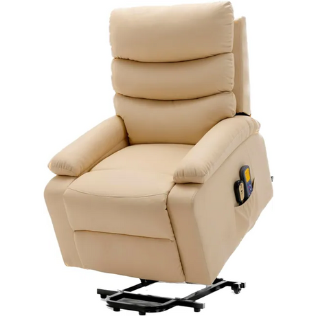 Poltrona ortopédica elevatória Relax com massagem