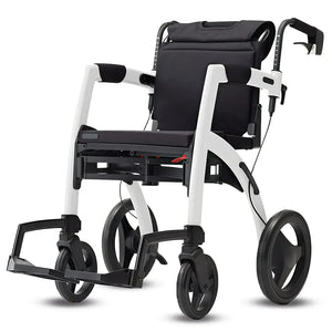 Silla andador para adultos con asiento acolchado de 45 cm diseñado para un descanso ergonómico dortomedical