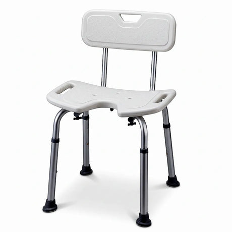 Silla de baño Onda con asiento para mayor comodidad y seguridad del usuario dortomedical