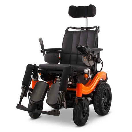 Silla de ruedas eléctrica reclinable Calabria 5 para facilitar los cambios posturales dortomedical
