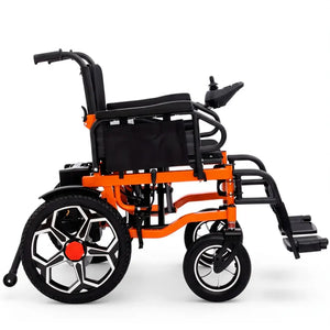 Silla de ruedas para mayores con ruedas delanteras giratorias 360 grados agiles para un maniobrabilidad excelente en espacios interiores estrechos dortomedical