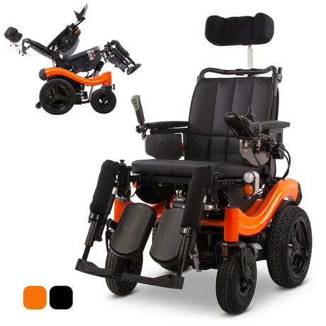 Silla eléctrica basculante y reclinable Calabria 5 para mejorar el confort en largos periodos sentado dortomedical
