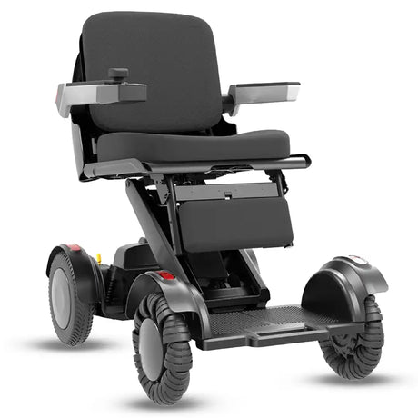 Silla eléctrica con capacidad máxima de usuario de 115kg gracias a su estructura resistente dortomedical
