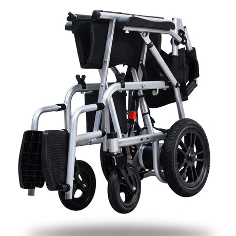 Mecanismo de plegado rápido que reduce la silla a solo 70x33x66 cm, ideal para transportar en maleteros o guardar en armarios y espacios reducidos dortomedical