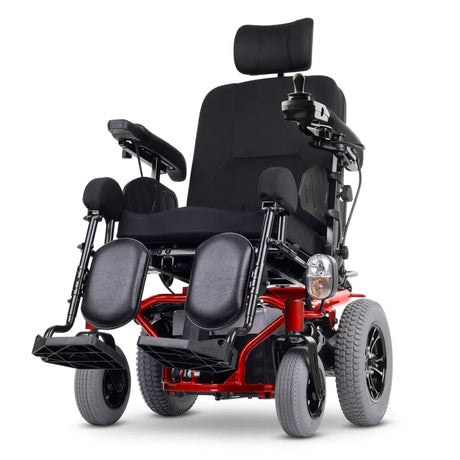 Silla eléctrica con reposacabezas ajustable para mejorar el apoyo cervical dortomedical