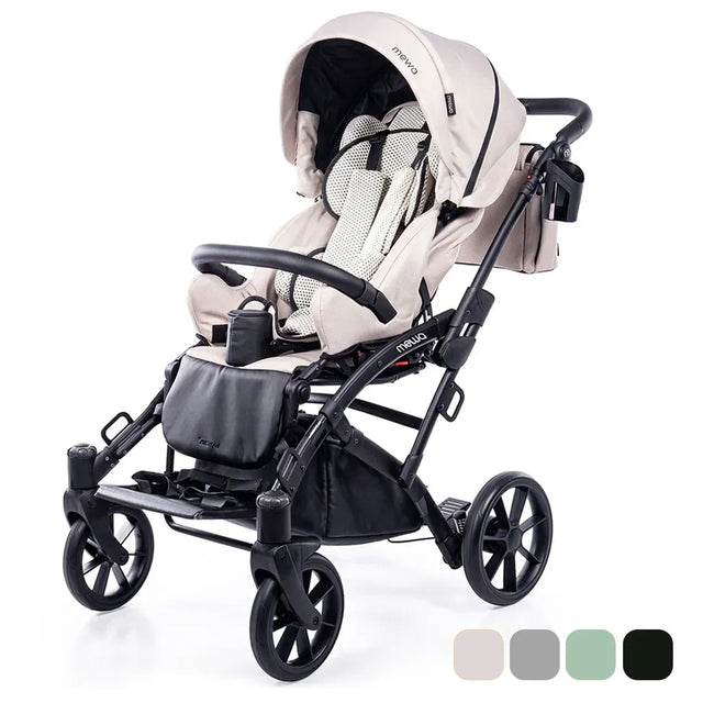 Silla PCI infantil con basculación y regulable que ofrece diferentes cambios posturales en el usuario dortomedical