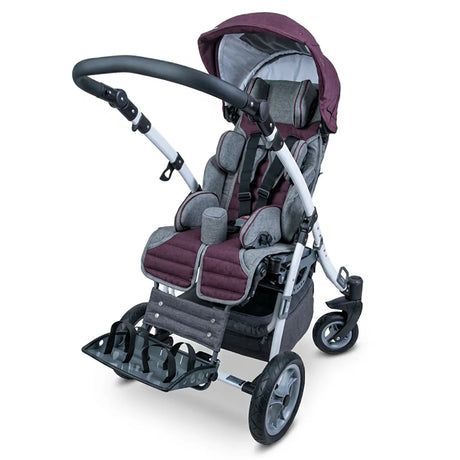 Silla de posicionamiento infantil GRIZZLY con anchura y profundidad de asiento regulables para mayor adaptación dortomedical