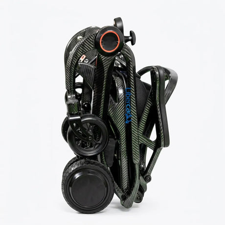 Silla de ruedas de carbono con chasis resistente a impactos para mayor durabilidad y seguridad dortomedical